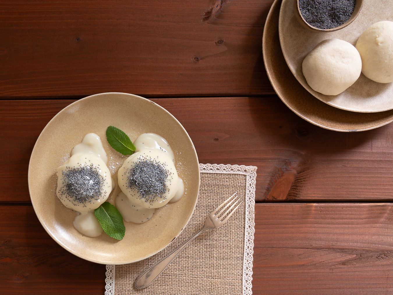 Dumplings with mint — Poppy Seed Dumplings