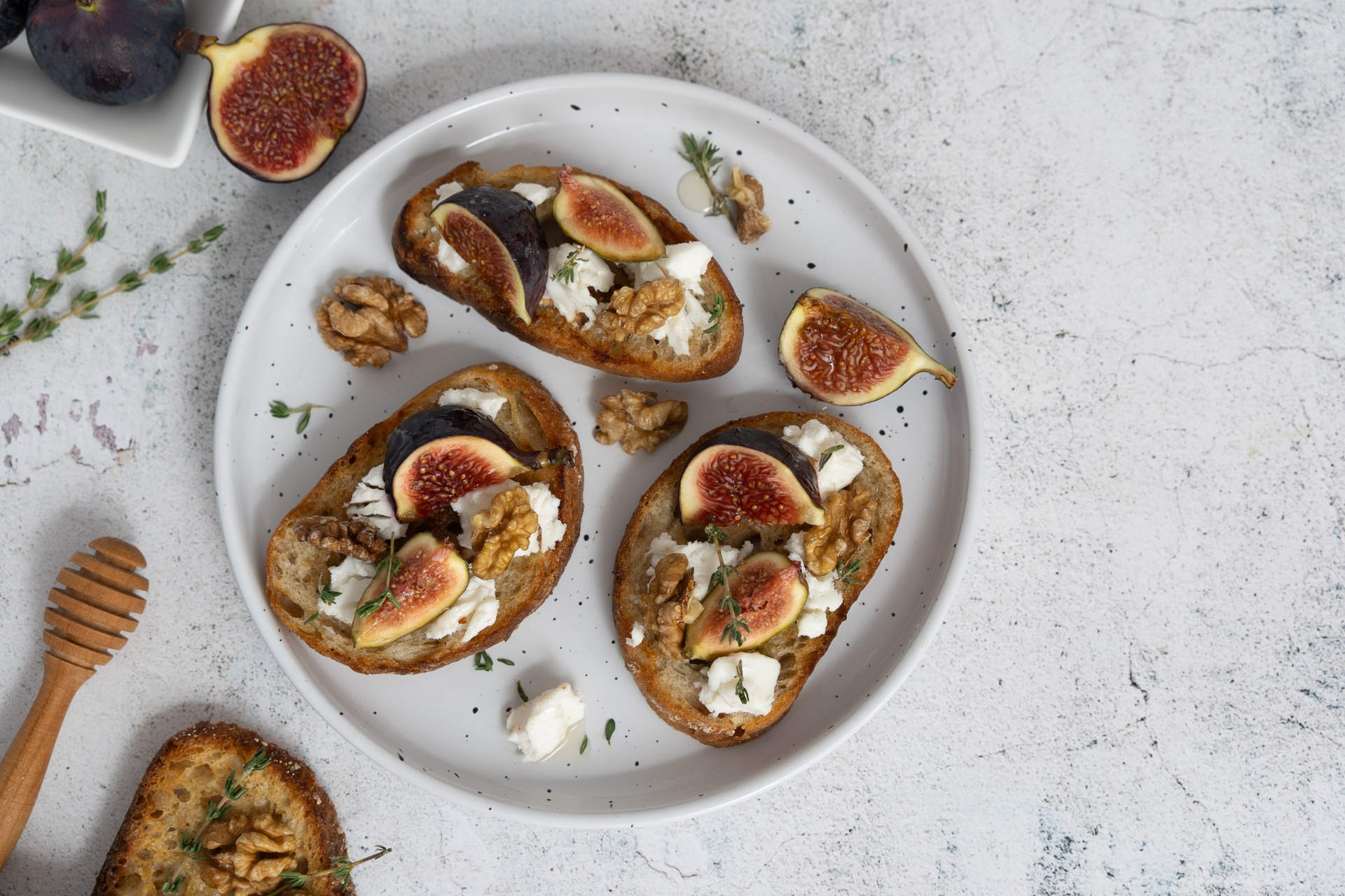 Editorial food photography — Fig Stories cluster