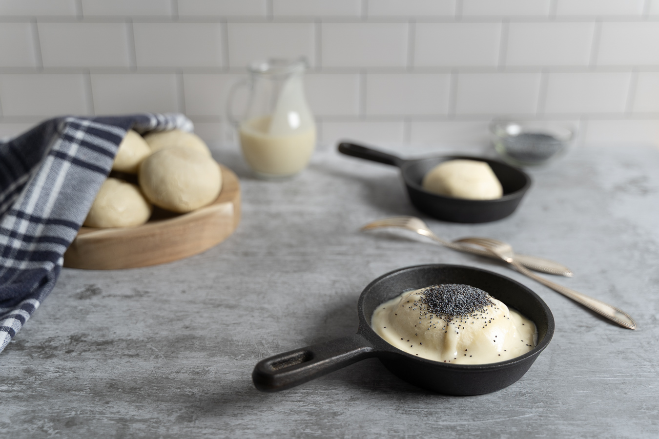 Wide dumpling scene — Poppy Seed Dumplings